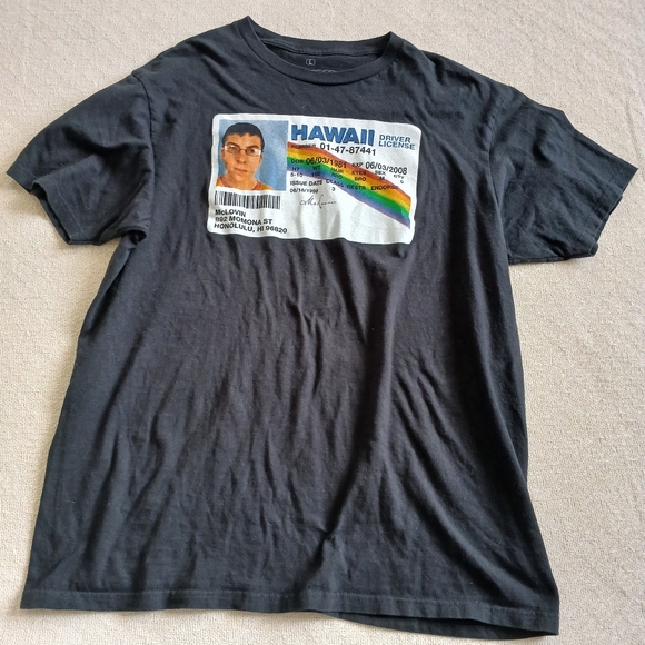 ripple junction ♡ superbad mclovin tee shirt large - Picture 1 of 4